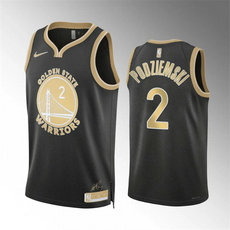 Nike Golden State Warriors #2 Brandin Podziemski Black 2024 Select Series Stitched Basketball Jersey