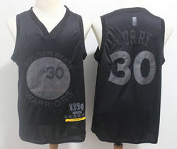 Nike Golden State Warriors #30 Stephen Curry 2019 New Black MVP Honorary Edition Authentic Stitched NBA Jersey