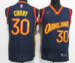 Nike Golden State Warriors #30 Stephen Curry 20-21 City Authentic Stitched NBA jersey