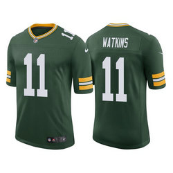 Nike Green Bay Packers #11 Sammy Watkins Green Vapor Untouchable Authentic Stitched NFL Jersey