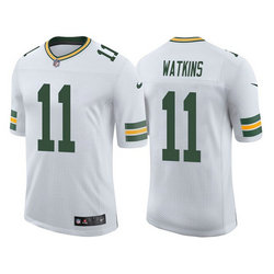 Nike Green Bay Packers #11 Sammy Watkins White Vapor Untouchable Authentic stitched NFL jersey