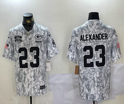 Nike Green Bay Packers #23 Jaire Alexander 2024 Salute to Service Authentic Stitched NFL Jersey