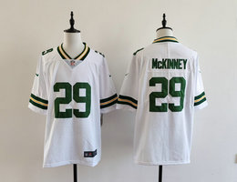 Nike Green Bay Packers #29 Xavier McKinney White Vapor Untouchable Authentic Stitched NFL Jersey