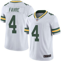Nike Green Bay Packers #4 Brett Favre White Vapor Untouchable Authentic Stitched NFL Jersey