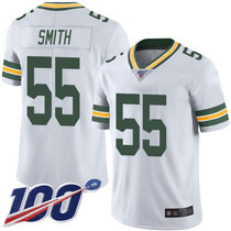 Nike Green Bay Packers #55 Za'Darius Smith 100th Season White Vapor Untouchable Authentic Stitched NFL Jersey