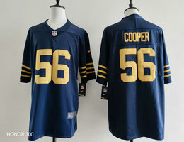 Nike Green Bay Packers #56 Edgerrin Cooper Navy 1923 Classic Throwback Stitched NFL Jersey