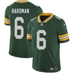 Nike Green Bay Packers #6 Mecole Hardman Green Vapor Untouchable Authentic Stitched NFL Jersey