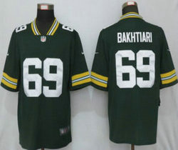 Nike Green Bay Packers #69 David Bakhtiari Green Vapor Untouchable Limited Authentic Stitched NFL Jersey