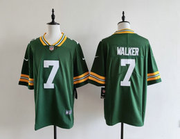 Nike Green Bay Packers #7 Quay Walker Green Vapor Untouchable Authentic Stitched NFL Jersey