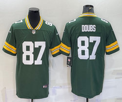 Nike Green Bay Packers #87 Romeo Doubs Green Vapor Untouchable Authentic Stitched NFL Jersey