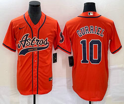 Nike Houston Astros #10 Yuli Gurriel Red Joint Stitched MLB Jersey