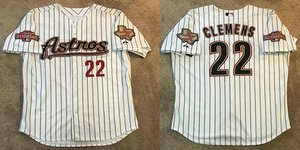 Nike Houston Astros #22 Roger Clemens White 2004 All Star Cool Base Stitched Baseball Jersey