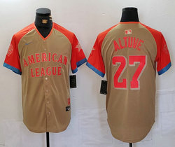 Nike Houston Astros #27 Jose Altuve 2024 All Star Authentic Stitched MLB Jersey