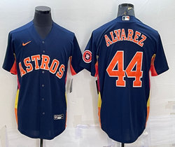 Nike Houston Astros #44 Lance McCullers Navy with logo Authentic Stitched MLB Jersey