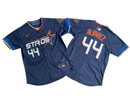 Nike Houston Astros #44 Yordan Alvarez Navy City Limited Authentic Stitched MLB Jersey