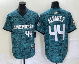 Nike Houston Astros #44 Yordan Alvarez Teal 2023 All-Star Stitched Baseball Jersey