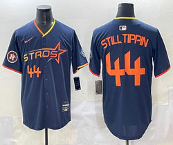Nike Houston Astros #44 Yordan Alvarez Navy 3(III) Joint Stitched MLB Jersey