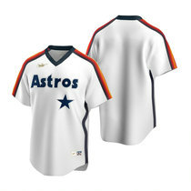 Nike Houston Astros #Blank White Cooperstown Collection Game Authentic Stitched MLB Jersey
