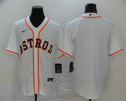 Nike Houston Astros Blank Game Authentic Stitched MLB Jersey