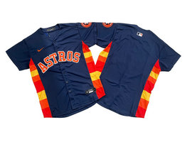 Nike Houston Astros Blank Navy Limited Authentic Stitched MLB Jersey