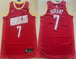 Nike Houston Rockets #7 Kevin Durant Red Classic Stitched Jersey