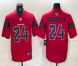 Nike Houston Texans #24 Derek Stingley Jr 2025 Red Vapor Untouchable NFL jersey