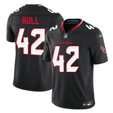 Nike Houston Texans #42 Evan Hull Navy 2nd Stitched Football Jersey