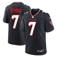 Nike Houston Texans #7 C.J. Stroud 2024 Navy Vapor Untouchable Authentic stitched NFL jersey