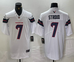 Nike Houston Texans #7 C.J. Stroud 2025 White Vapor Untouchable NFL jersey