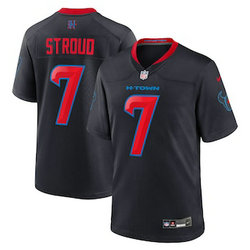 Nike Houston Texans #7 C.J. Stroud Navy 2and F.U.S.E. Authentic stitched NFL jersey