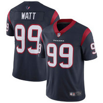 Nike Houston Texans #99 J.J. Watt Blue Vapor Untouchable Authentic Stitched NFL Jersey