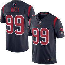 Nike Houston Texans #99 J.J. Watt Navy Rush Authentic stitched NFL jersey