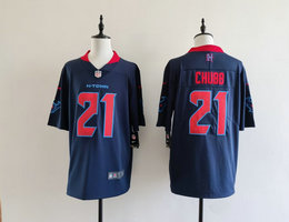 Nike Houston Texans #21 Nick Chubb Navy 2nd Vapor Untouchable Authentic stitched NFL jersey