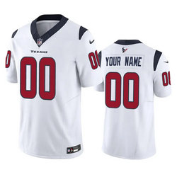 Nike Houston Texans Active Player Custom White 2023 F.U.S.E Vapor Untouchable Stitched Football Jersey