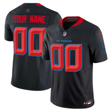 Nike Houston Texans Custom Navy 2and F.U.S.E. Authentic stitched NFL jersey