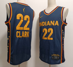 Nike Indiana Fever #22 Caitlin Clark Navy NCAA Jersey