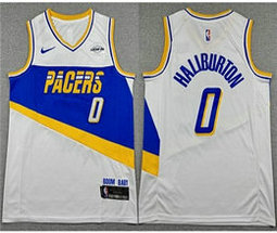 Nike Indiana Pacers #0 Tyrese Haliburton 2026 White City NBA Jersey