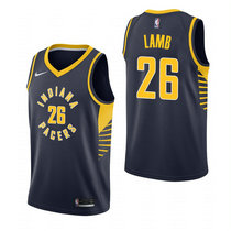 Nike Indiana Pacers #26 Jeremy Lamb Navy Game Authentic Stitched NBA Jersey
