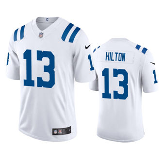 Nike Indianapolis Colts #13 T.Y. Hilton White Vapor Untouchable Authentic Stitched NFL Jersey