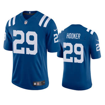 Nike Indianapolis Colts #29 Malik Hooker Blue Vapor Untouchable Authentic Stitched NFL Jersey