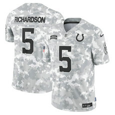 Nike Indianapolis Colts #5 Anthony Richardson 2024 Salute to Service Authentic Stitched NFL Jersey
