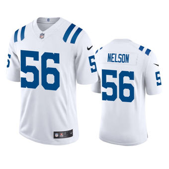 Nike Indianapolis Colts #56 Quenton Nelson White Vapor Untouchable Authentic Stitched NFL Jersey