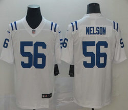 Nike Indianapolis Colts #56 Quenton Nelson White Vapor Untouchable Authentic Stitched NFL Jersey