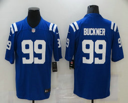 Nike Indianapolis Colts #99 DeForest Buckner 2020 Blue Vapor Untouchable Authentic Stitched NFL Jersey
