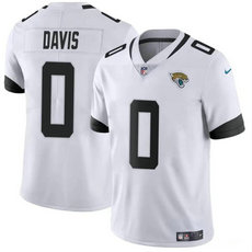 Nike Jacksonville Jaguars #0 Gabe Davis White 2023 F.U.S.E. Football Stitched Jersey