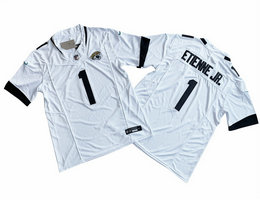 Nike Jacksonville Jaguars #1 Travis Etienne Jr White 2023 F.U.S.E. Stitched Football Jersey