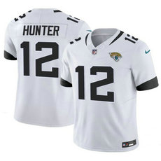 Nike Jacksonville Jaguars #12 Travis Hunter White Stitched NFL Jersey