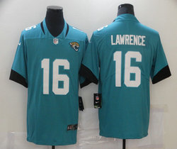 Nike Jacksonville Jaguars #16 Trevor Lawrence Green 2021 NFL Draft Vapor Untouchable Limited Jersey