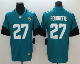 Nike Jacksonville Jaguars #27 Leonard Fournette Green Vapor Untouchable Limited Authentic Stitched NFL Jersey