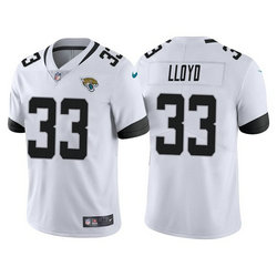 Nike Jacksonville Jaguars #33 Devin Lloyd White Vapor Untouchable Authentic Stitched NFL Jersey